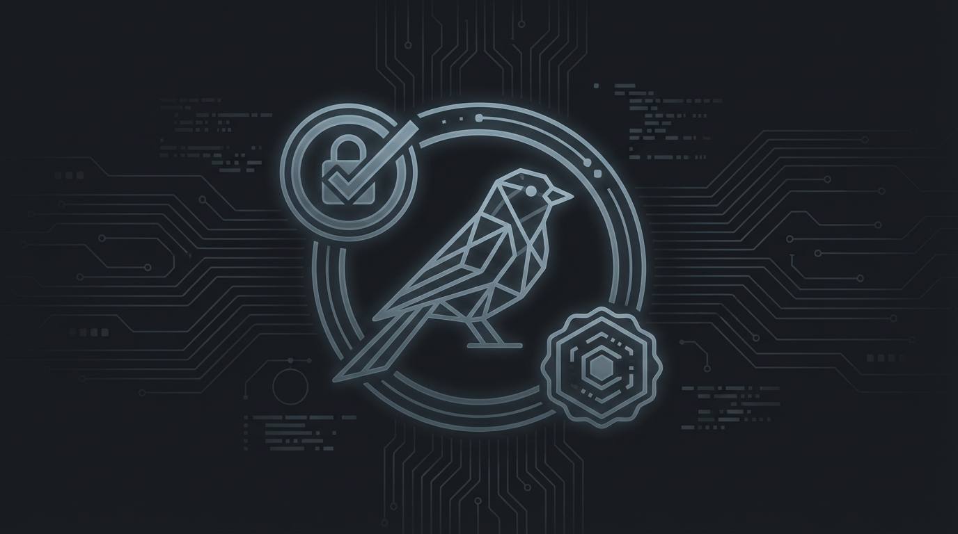 Anti-phishing canary system deployed PGP-signed verifications