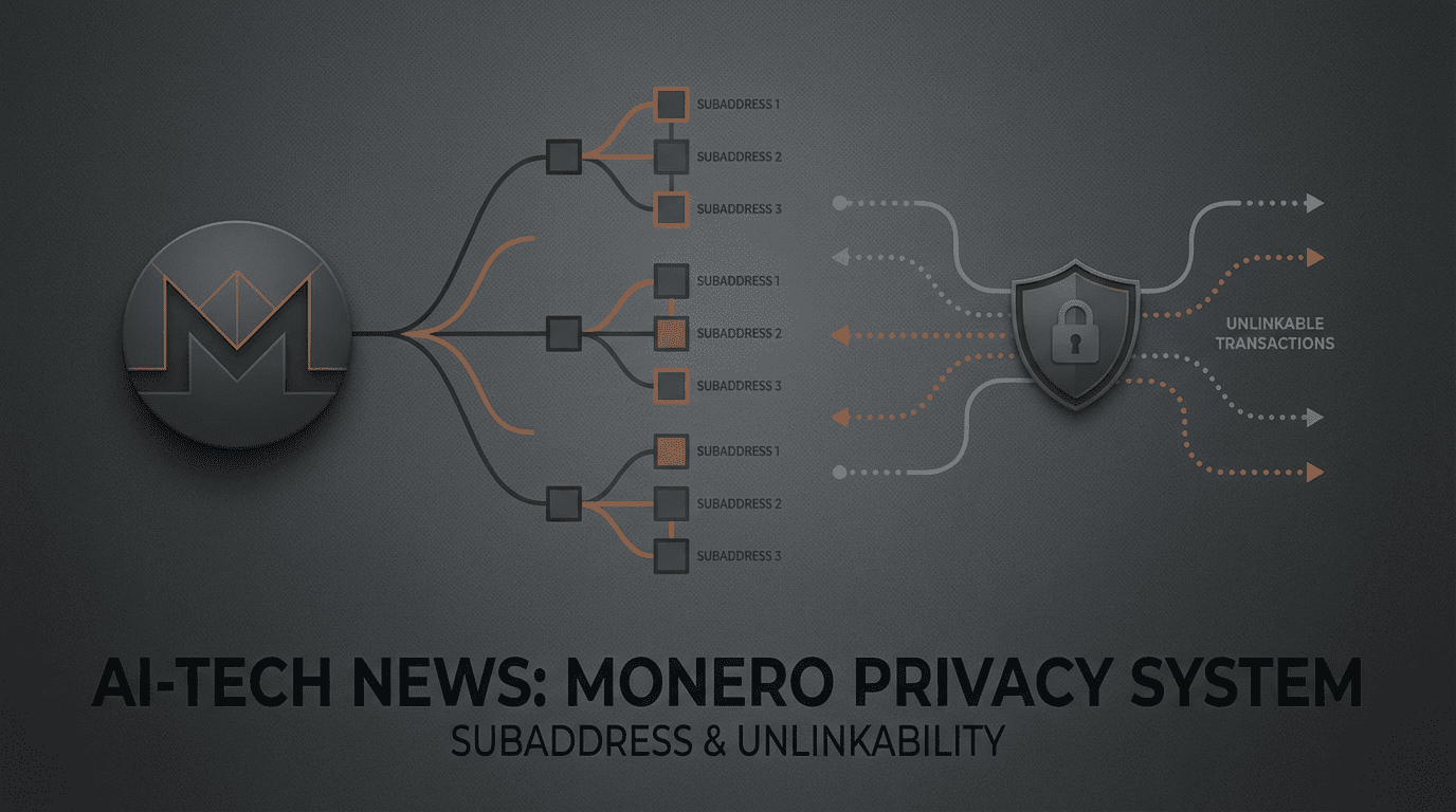 Monero subaddress system default transactions