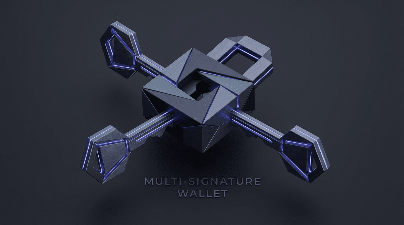 Multisig crypto escrow transaction diagram
